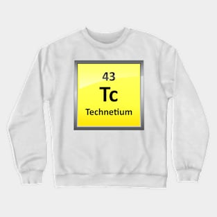 Technetium Periodic Table Element Symbol Crewneck Sweatshirt